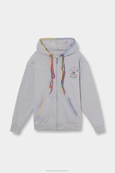 Eleven Paris gris lune Hommes F6Z2145 vêtements