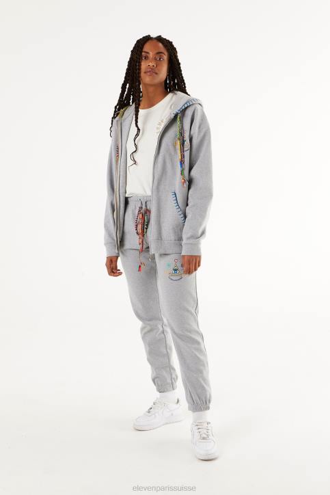 Eleven Paris gris lune Hommes F6Z2145 vêtements