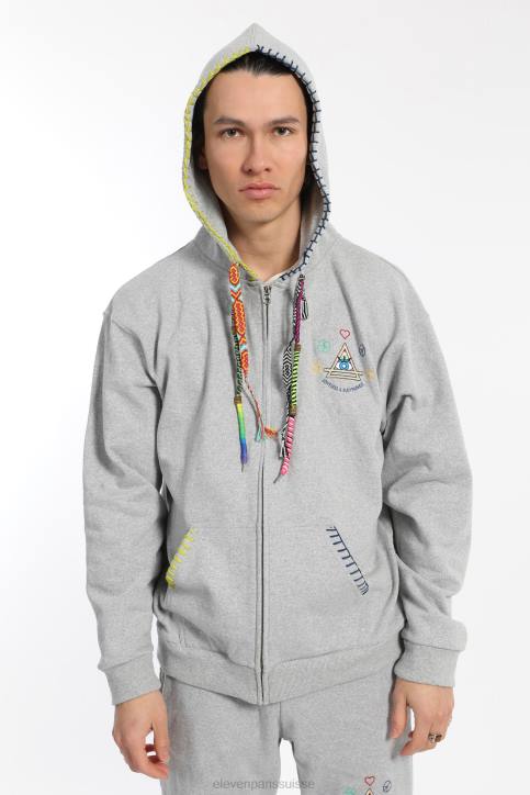 Eleven Paris gris lune Hommes F6Z2145 vêtements