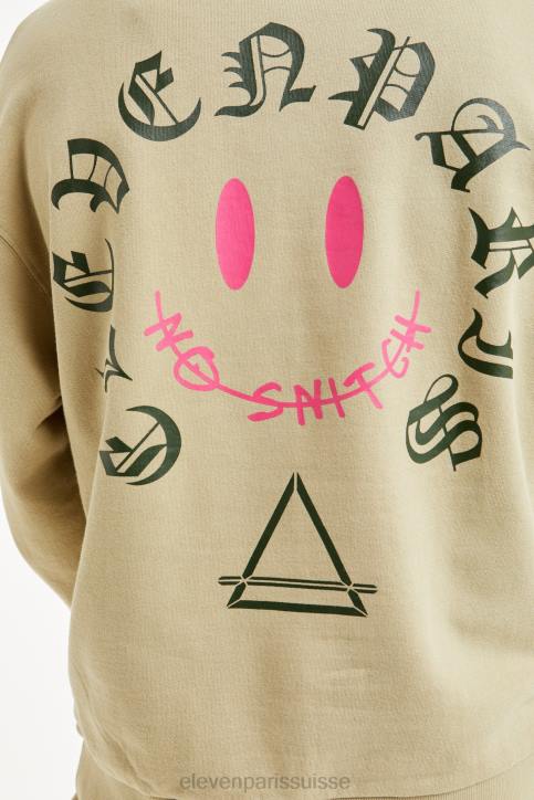 Eleven Paris kiwi de Jérusalem Hommes F6Z273 vêtements