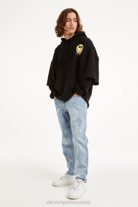 Eleven Paris lobélie noire Hommes F6Z282 vêtements