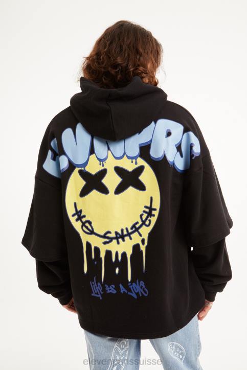 Eleven Paris lobélie noire Hommes F6Z282 vêtements