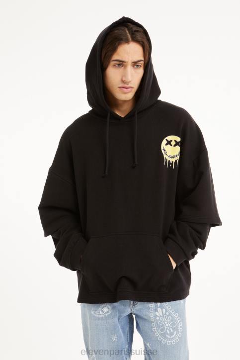 Eleven Paris lobélie noire Hommes F6Z282 vêtements