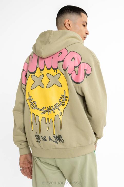 Eleven Paris sangsue kiwi Hommes F6Z275 vêtements