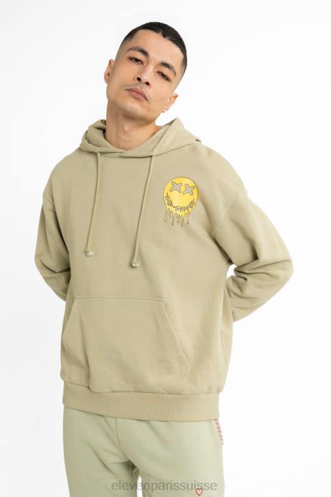 Eleven Paris sangsue kiwi Hommes F6Z275 vêtements