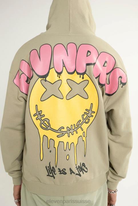 Eleven Paris sangsue kiwi Hommes F6Z275 vêtements