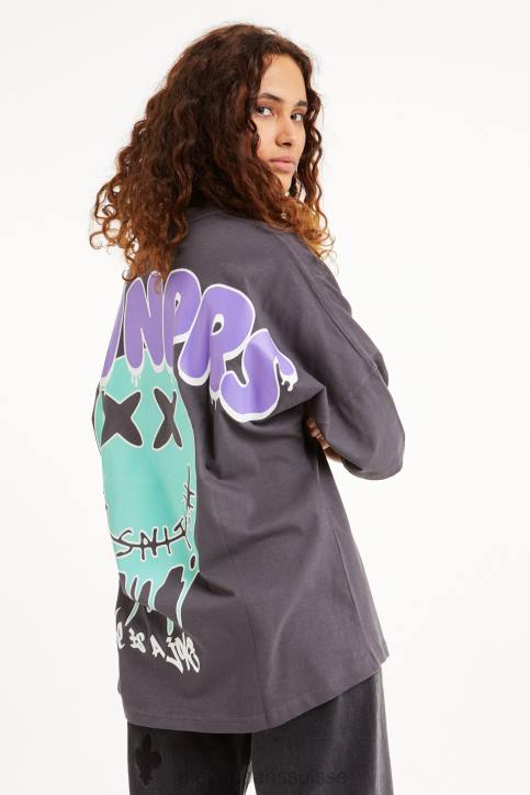 Eleven Paris Lutti noir délavé Hommes F6Z229 vêtements