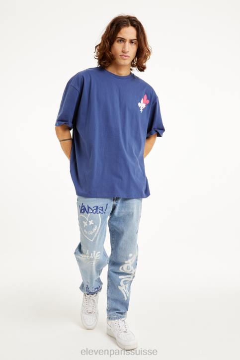 Eleven Paris comme le bleu Hommes F6Z21 vêtements