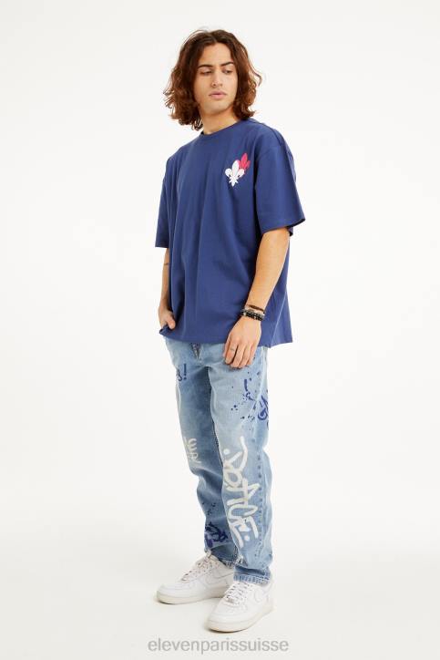 Eleven Paris comme le bleu Hommes F6Z21 vêtements