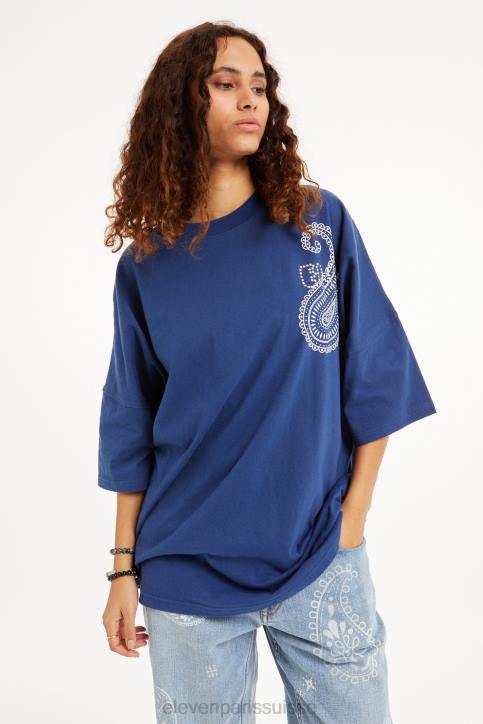 Eleven Paris leven bleu Hommes F6Z24 vêtements