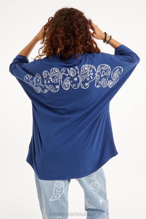 Eleven Paris leven bleu Hommes F6Z24 vêtements