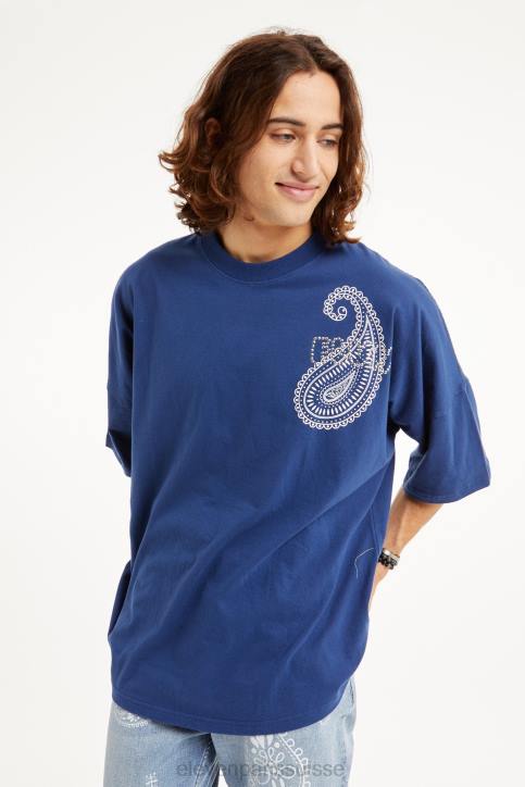 Eleven Paris leven bleu Hommes F6Z24 vêtements